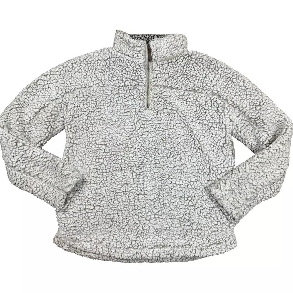 Thread & Supply - Daydream Pullover - Teddy Bear Sherpa Wubby - Medium - Frosted